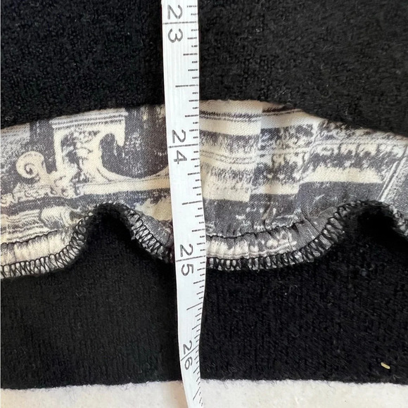 3.1 PHILLIP LIM Silk Printed Tank Top V-neck Black White Size S - Picture 6 of 10